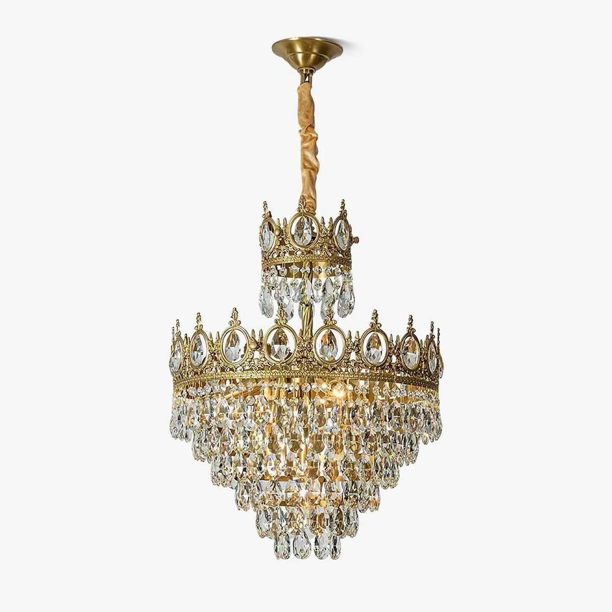 Luxeian Vintage Crystal Chandelier