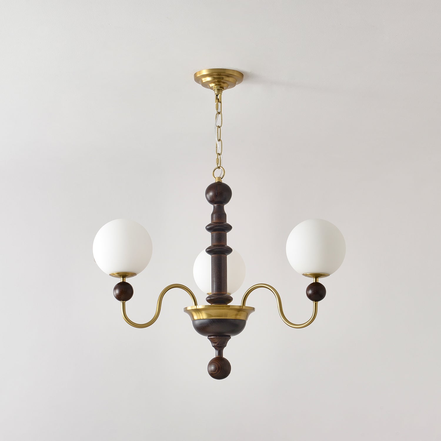 Lumirora Chandelier Vintage Curved Sphere