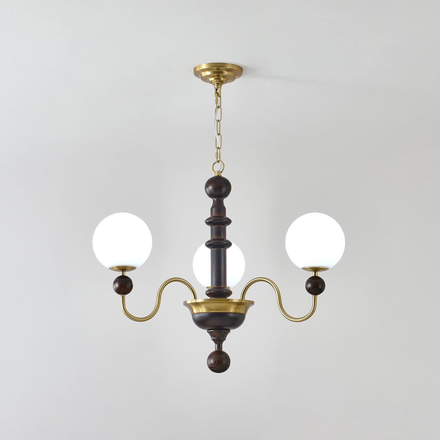 Lumirora Chandelier Vintage Curved Sphere