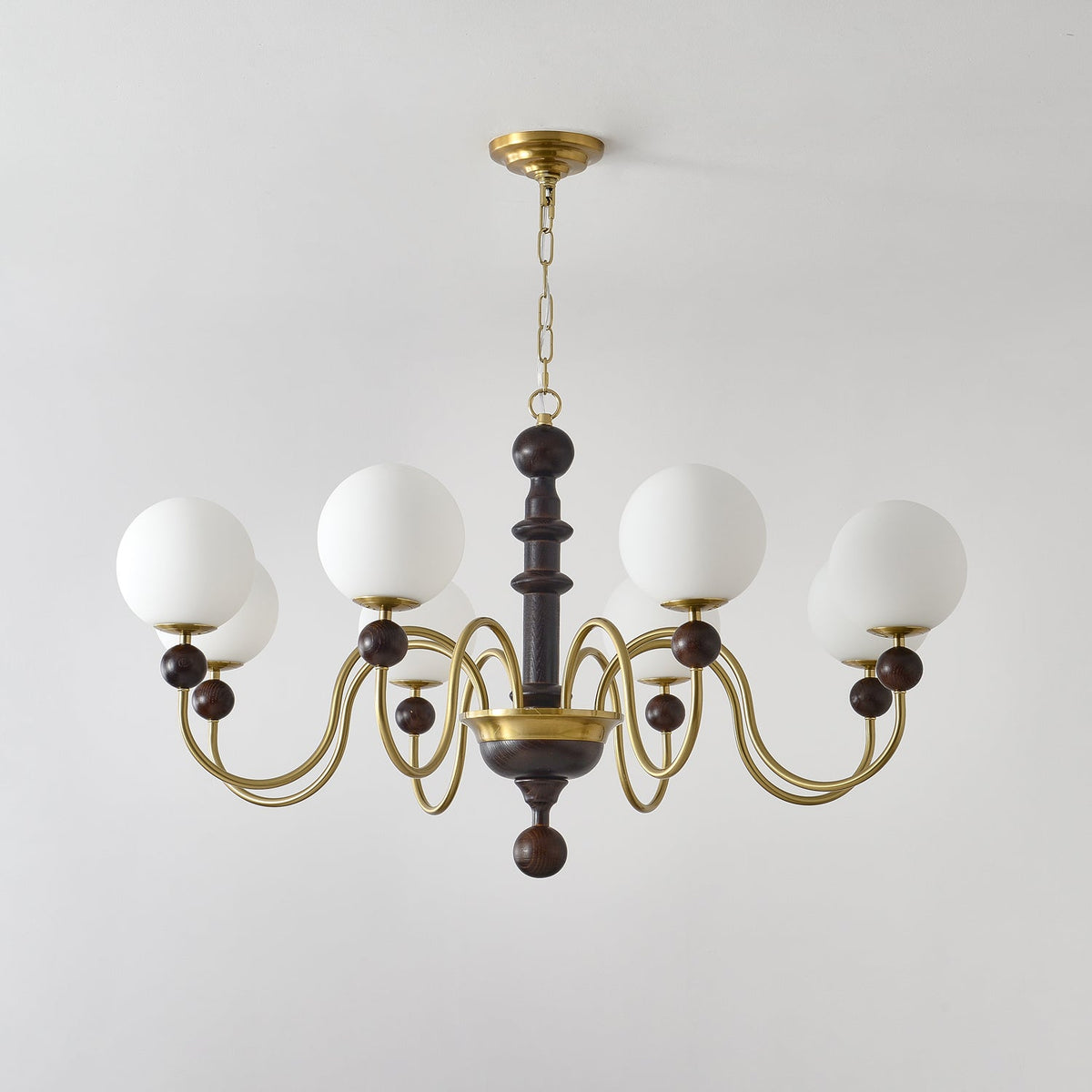 Lumirora Chandelier Vintage Curved Sphere
