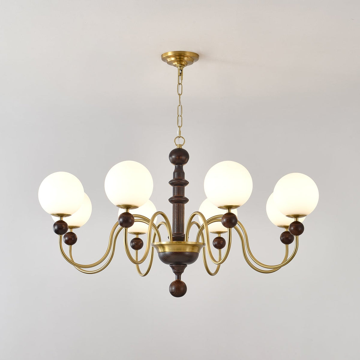 Lumirora Chandelier Vintage Curved Sphere