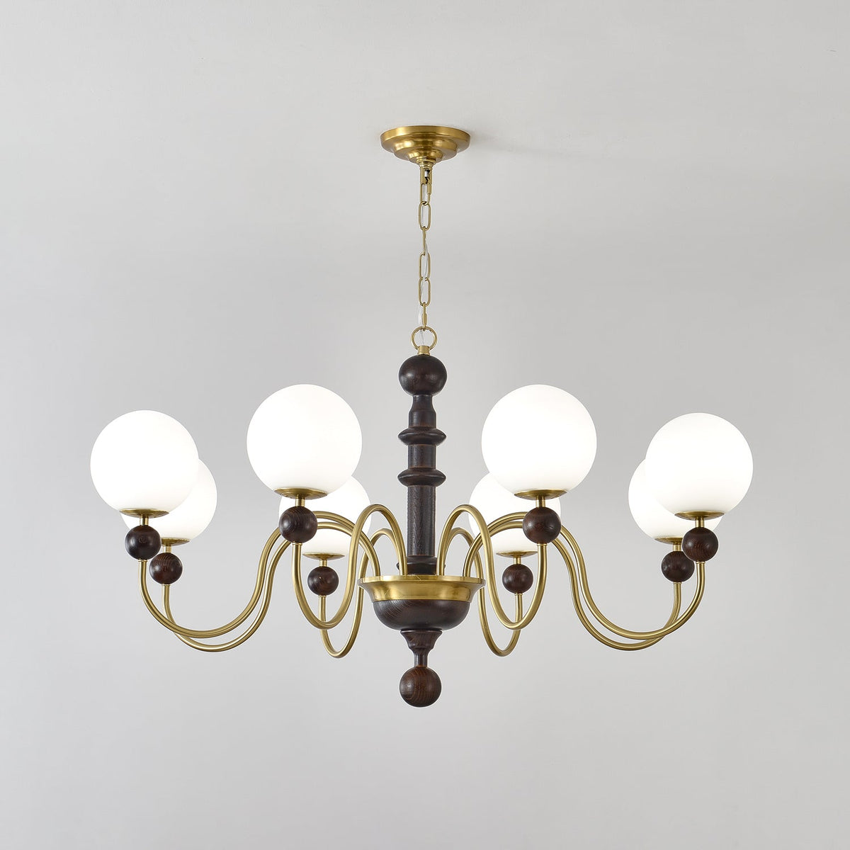 Lumirora Chandelier Vintage Curved Sphere
