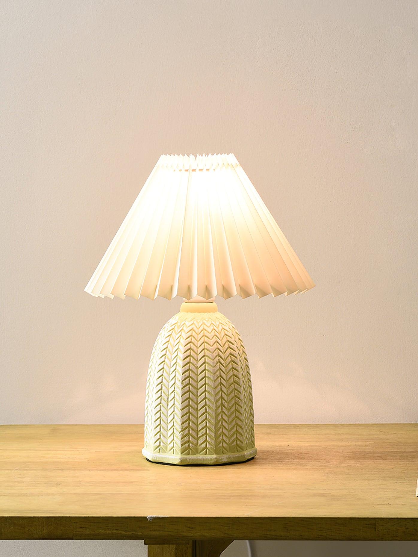 Xenlor Fabric Vintage Table Lamp