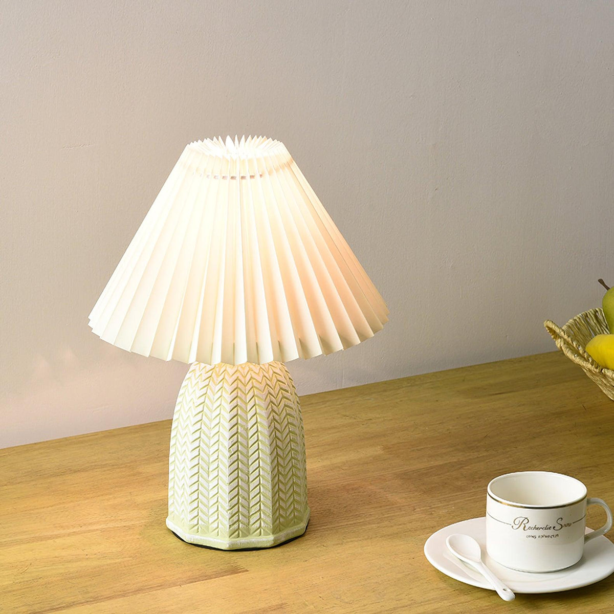 Xenlor Fabric Vintage Table Lamp