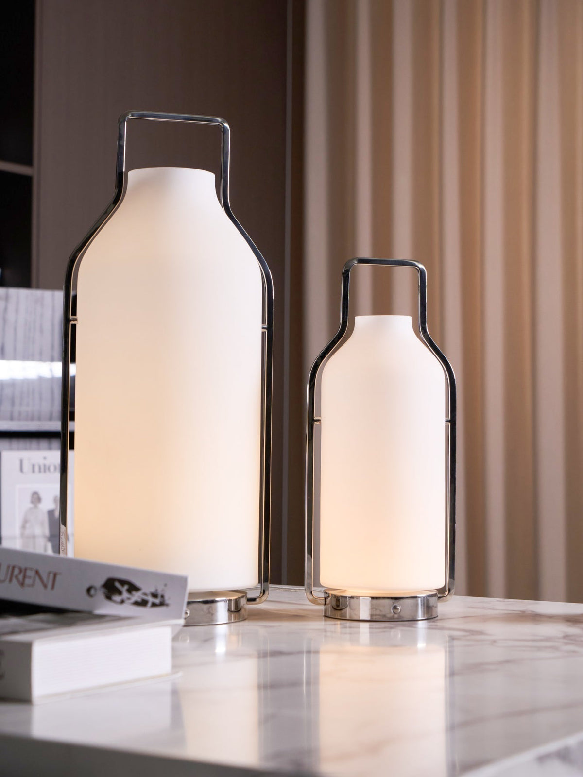 Solace Lantern Minimalist Table Lamp