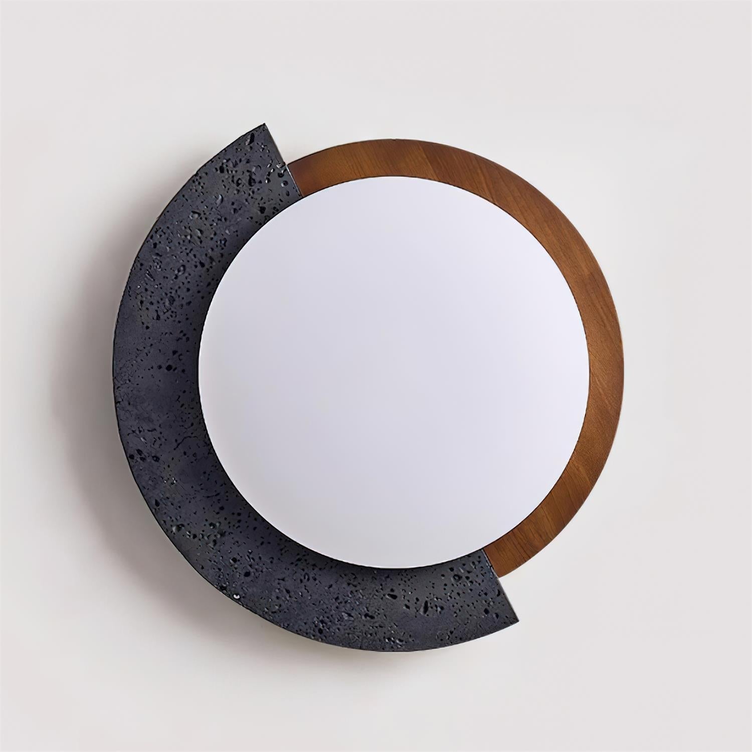 Ritta Travertine Oval LED Ceiling Light - Neutral Decor