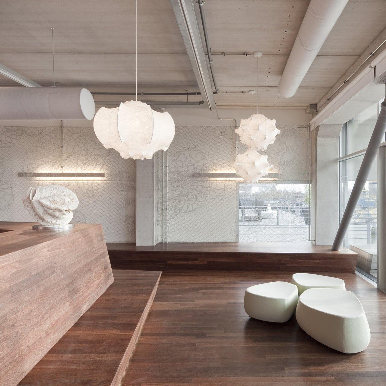 Lotus Minimalist Silk Pendant Lamp
