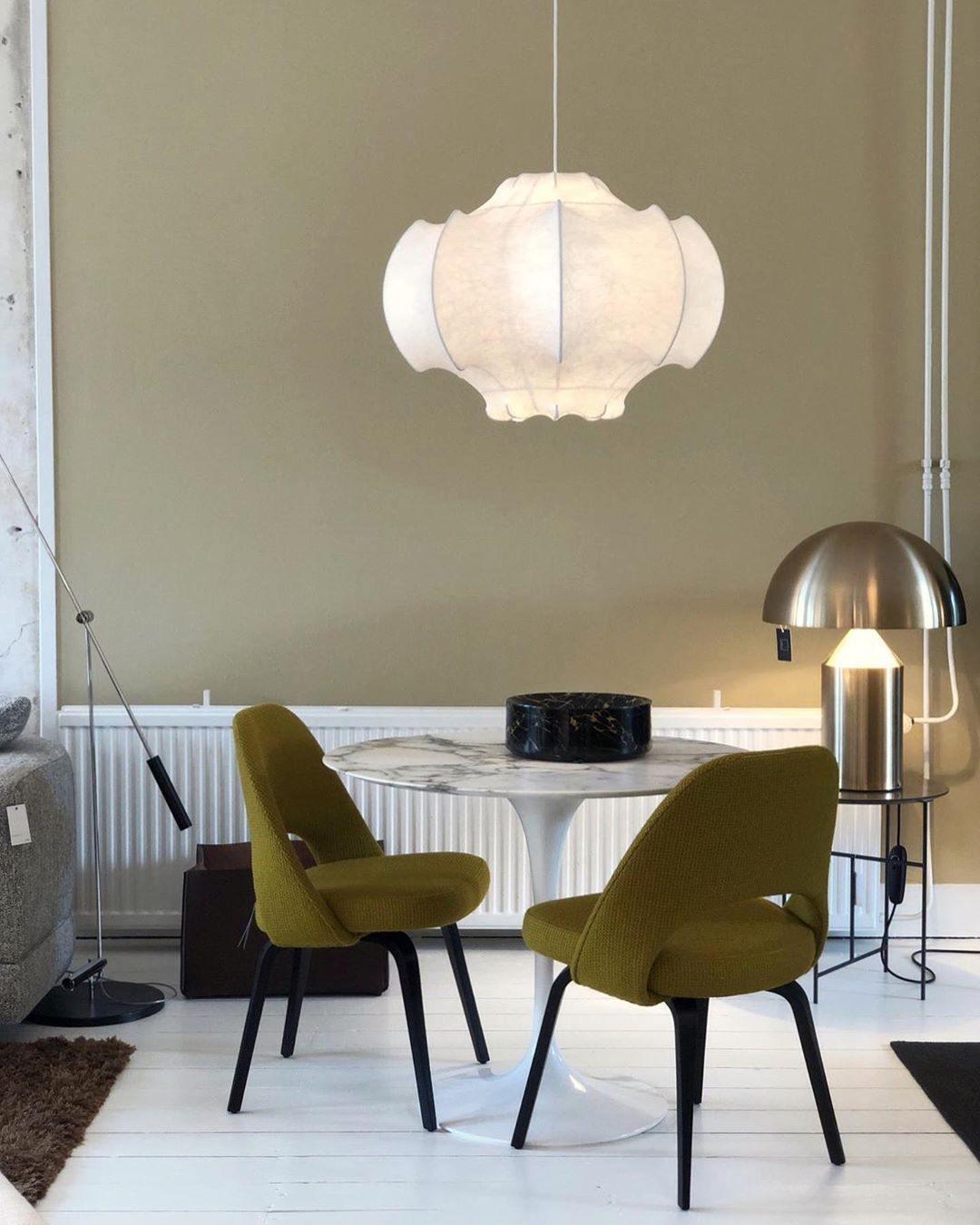 Lotus Minimalist Silk Pendant Lamp