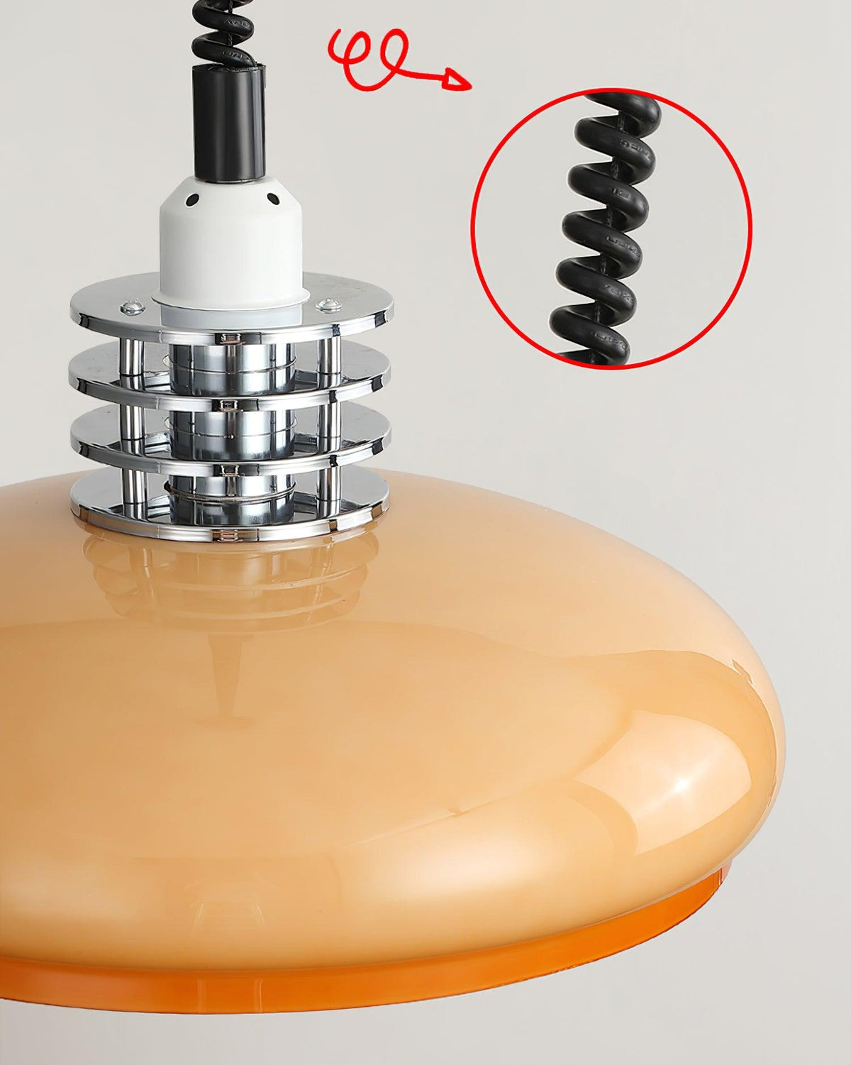 Ulaearae Nordic Art Classic Glass Pendant Lamp