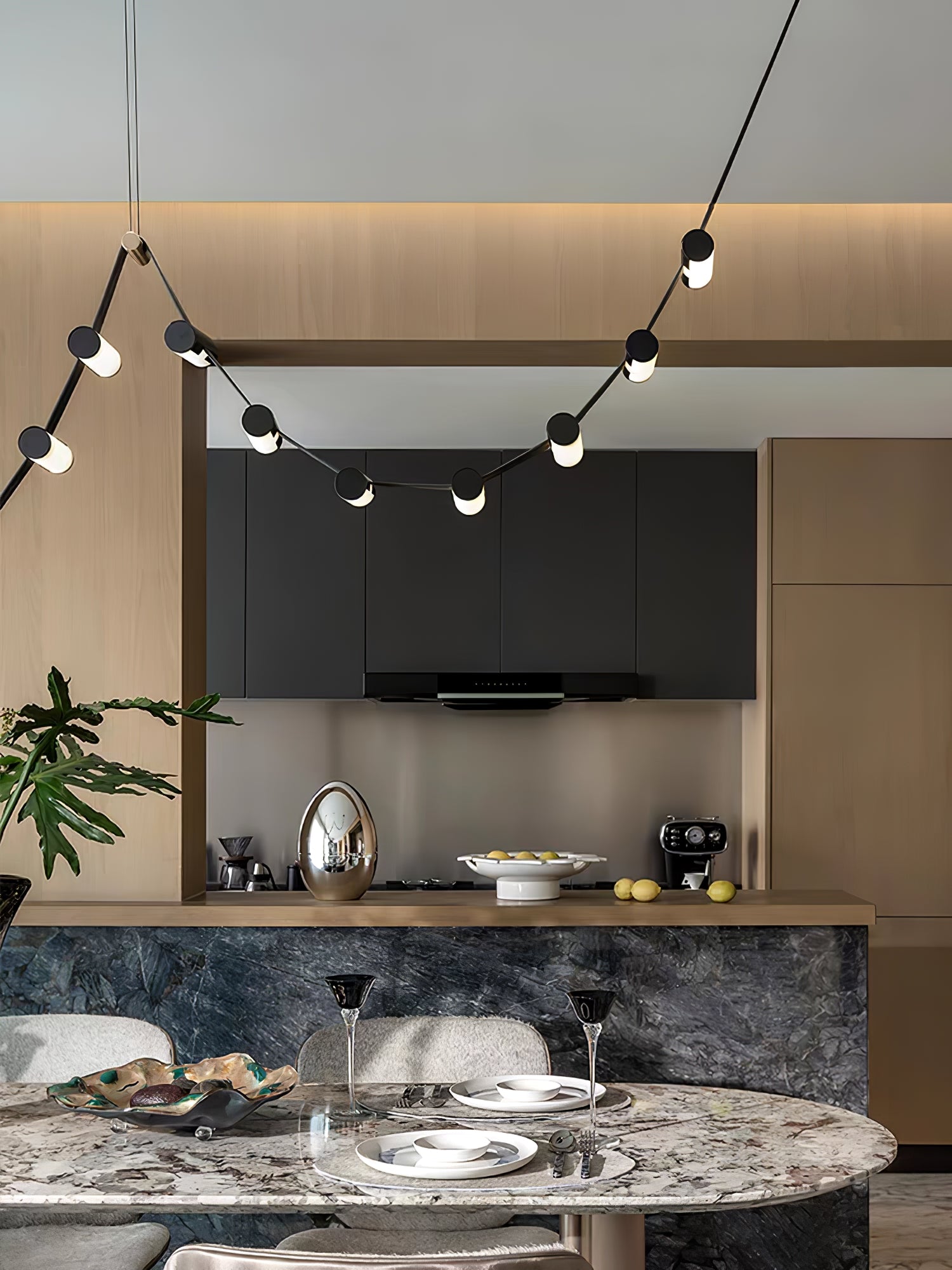 Flexura Modular Track Pendant Light