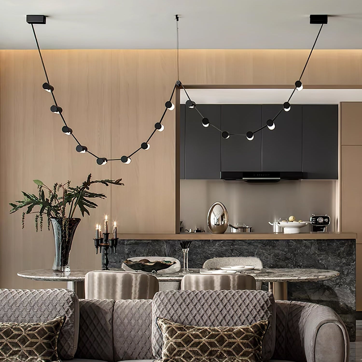 Flexura Modular Track Pendant Light