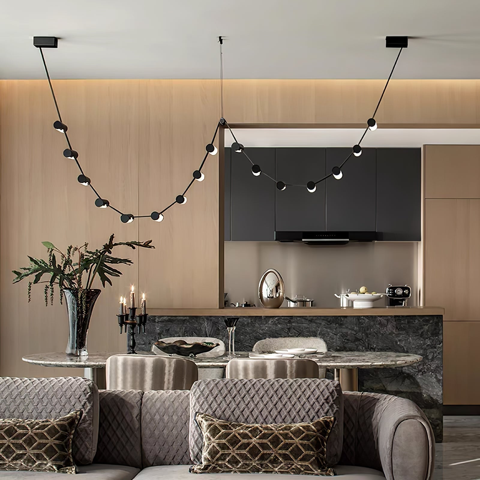 Flexura Modular Track Pendant Light