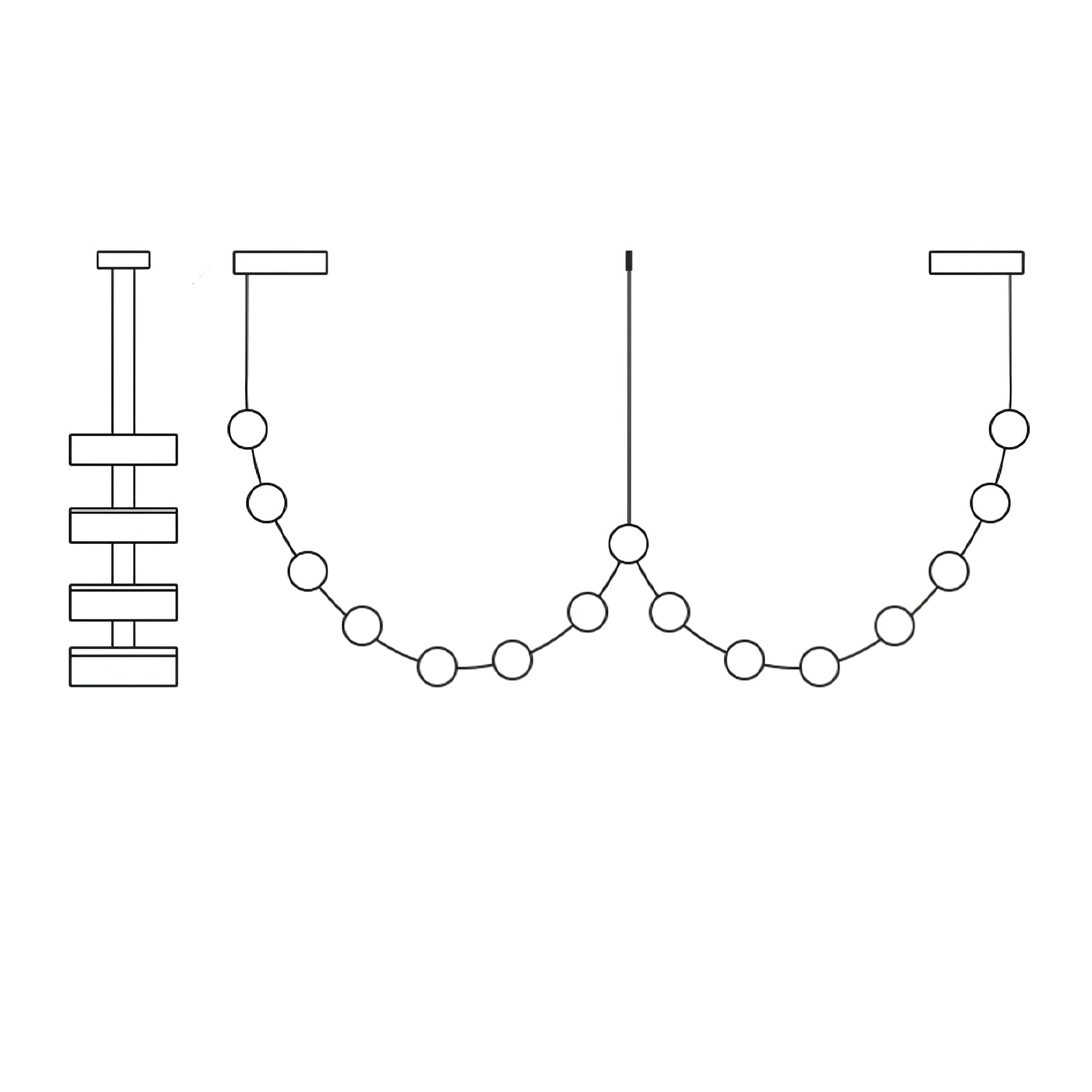 Flexura Modular Track Pendant Light