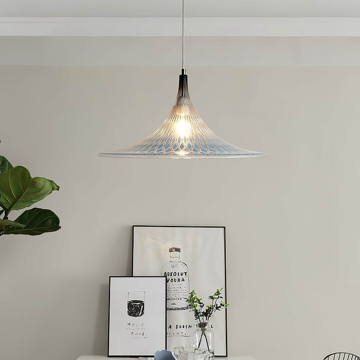 Calire Premium Nordic Art Pendant Light