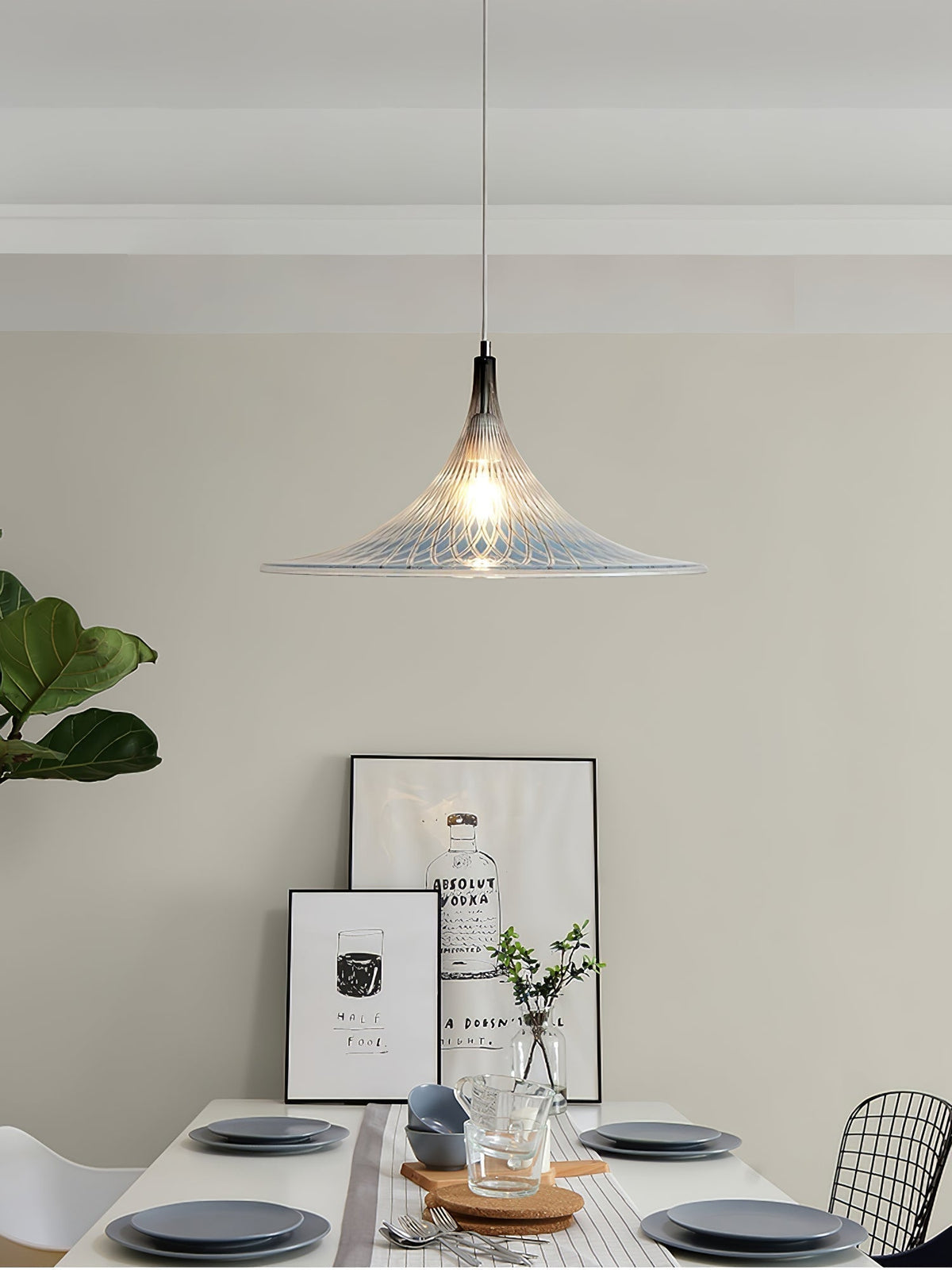Calire Premium Nordic Art Pendant Light