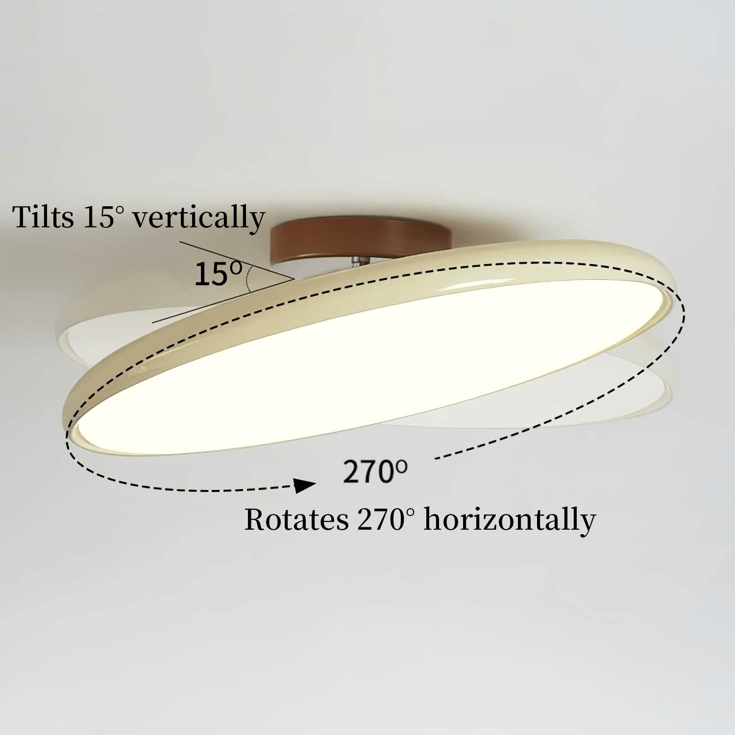 Fyne Adjustable Ceiling Light Colorful for Bedroom - Neutral Decor