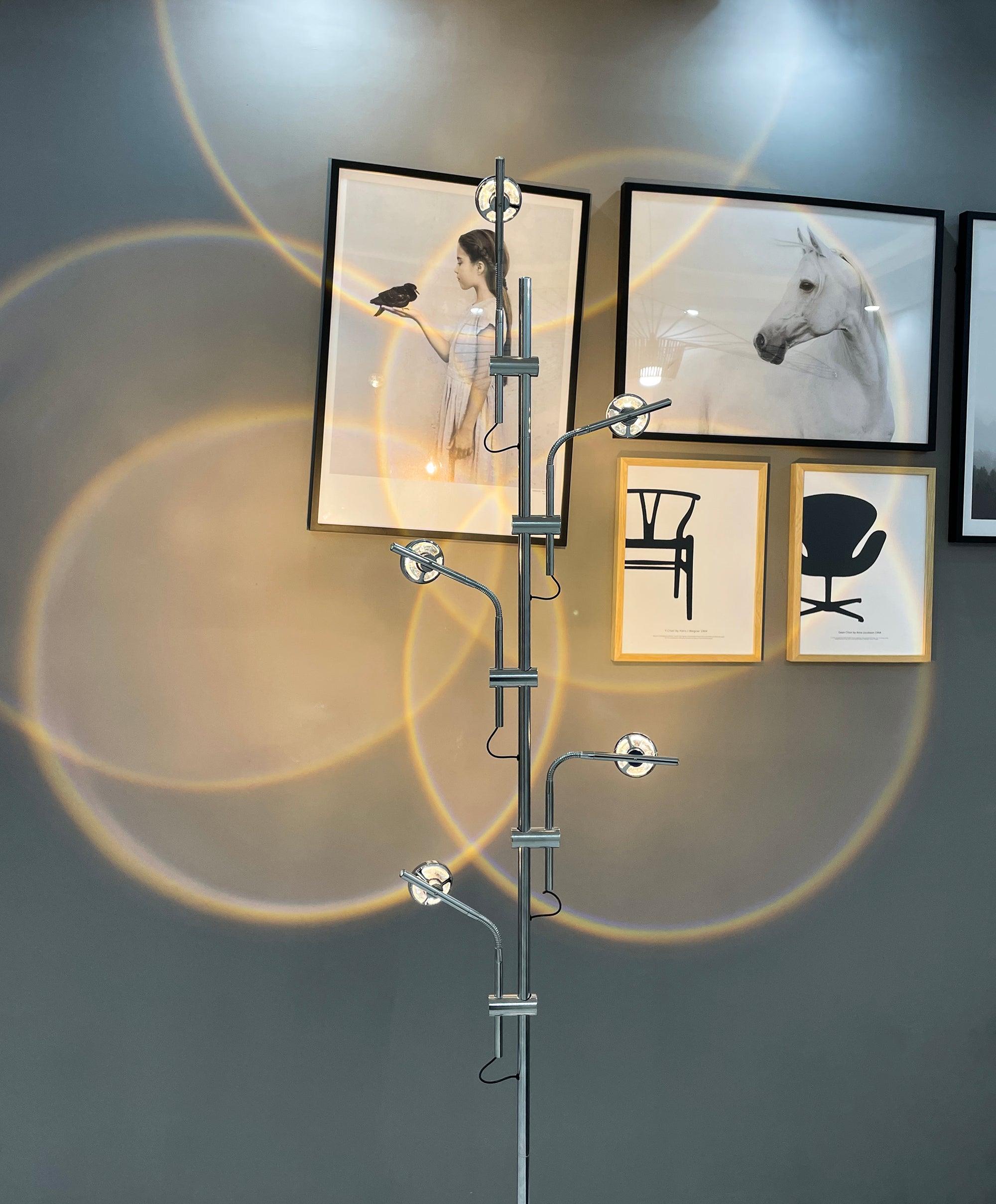 Receiv Steel Floor Lamp