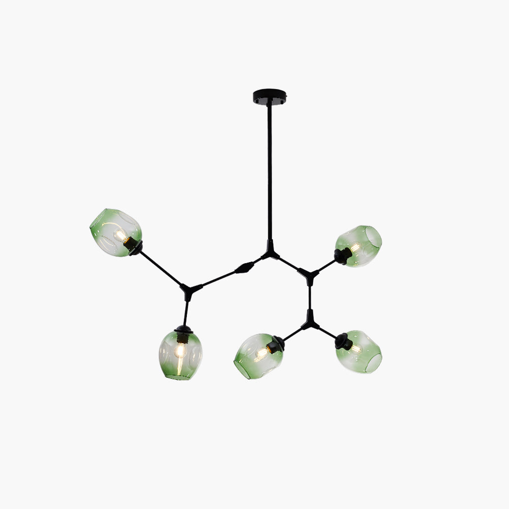 Valentina Nordic Modern Glass Pendant Light Bubble - Neutral Decor