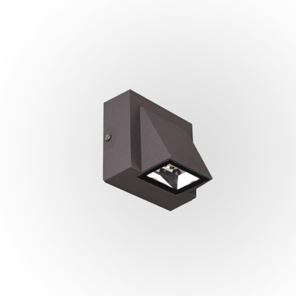 Vexto Modern Black Metal LED Outdoor Wall Lamp - Neutral Decor