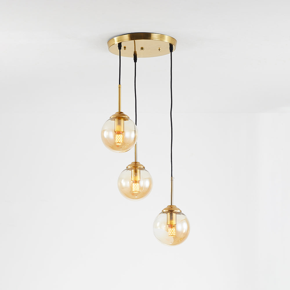 Valentina Designer Bubble Glass Pendant Light - Neutral Decor