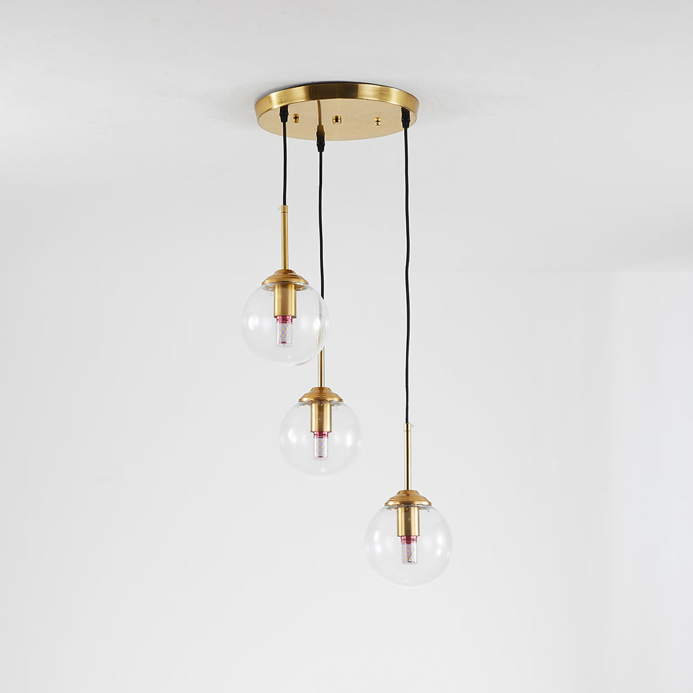 Valentina Designer Bubble Glass Pendant Light - Neutral Decor