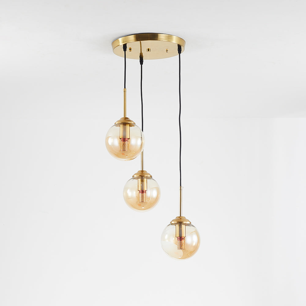 Valentina Designer Bubble Glass Pendant Light - Neutral Decor