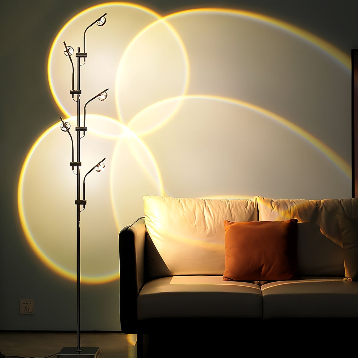 Receiv Steel Floor Lamp