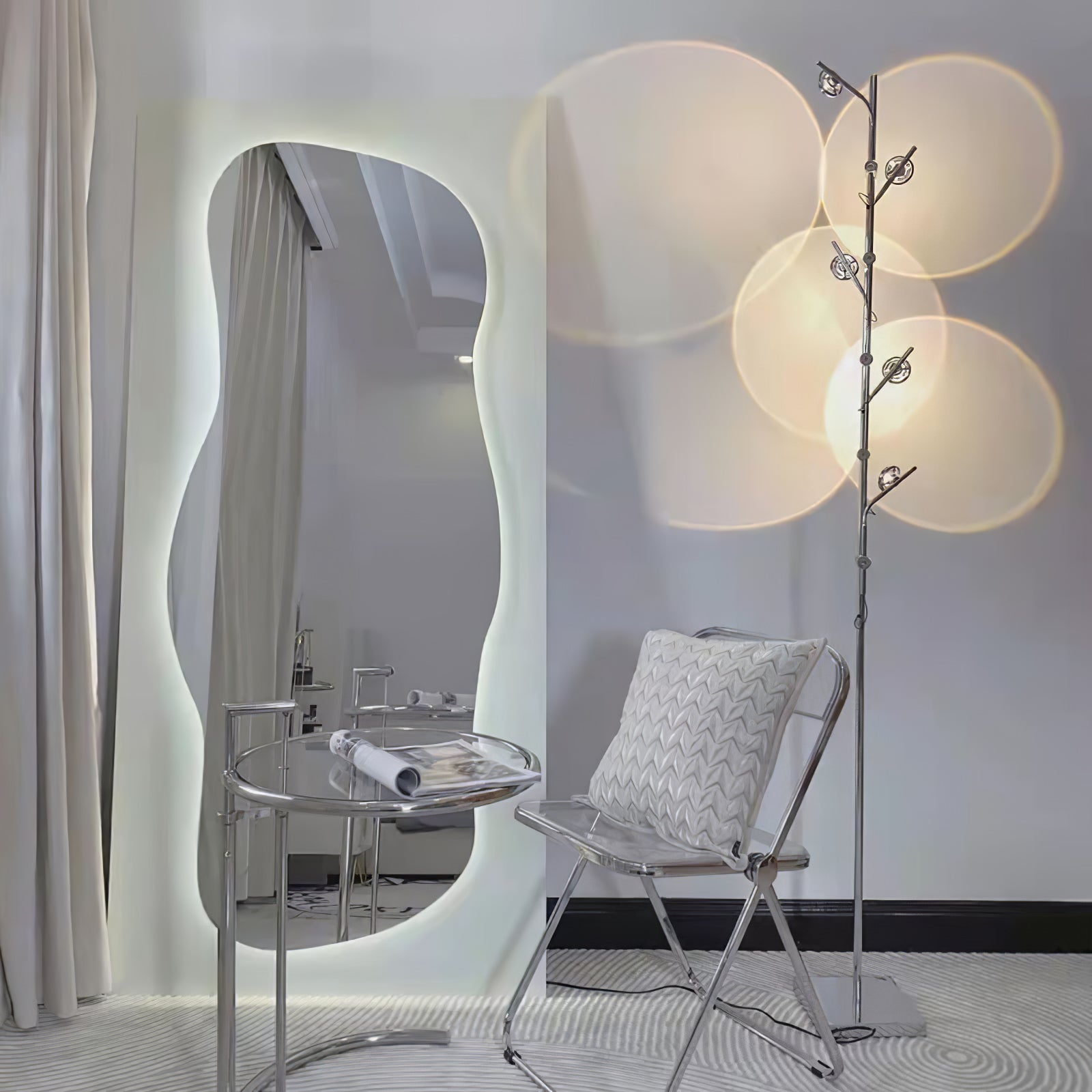Receiv Steel Floor Lamp