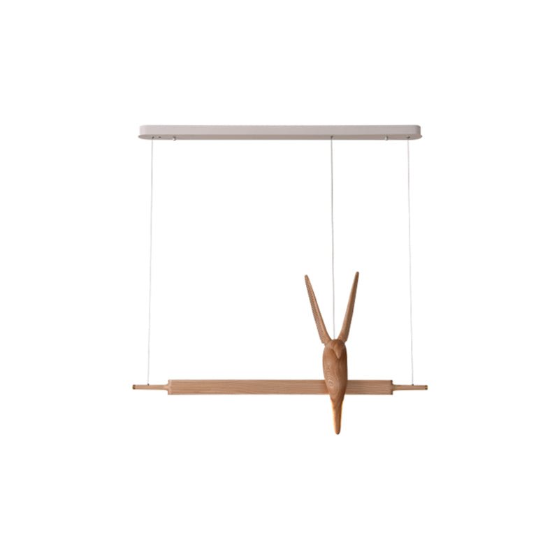 Varinisra Sculptural Oak Pendant Light