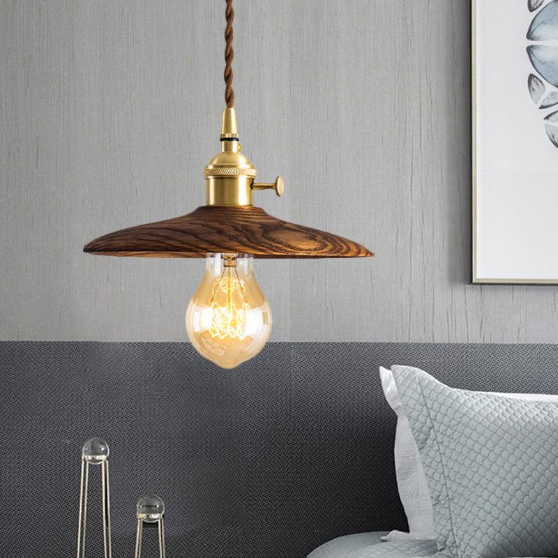 Veldra Brass Retro Pendant Light