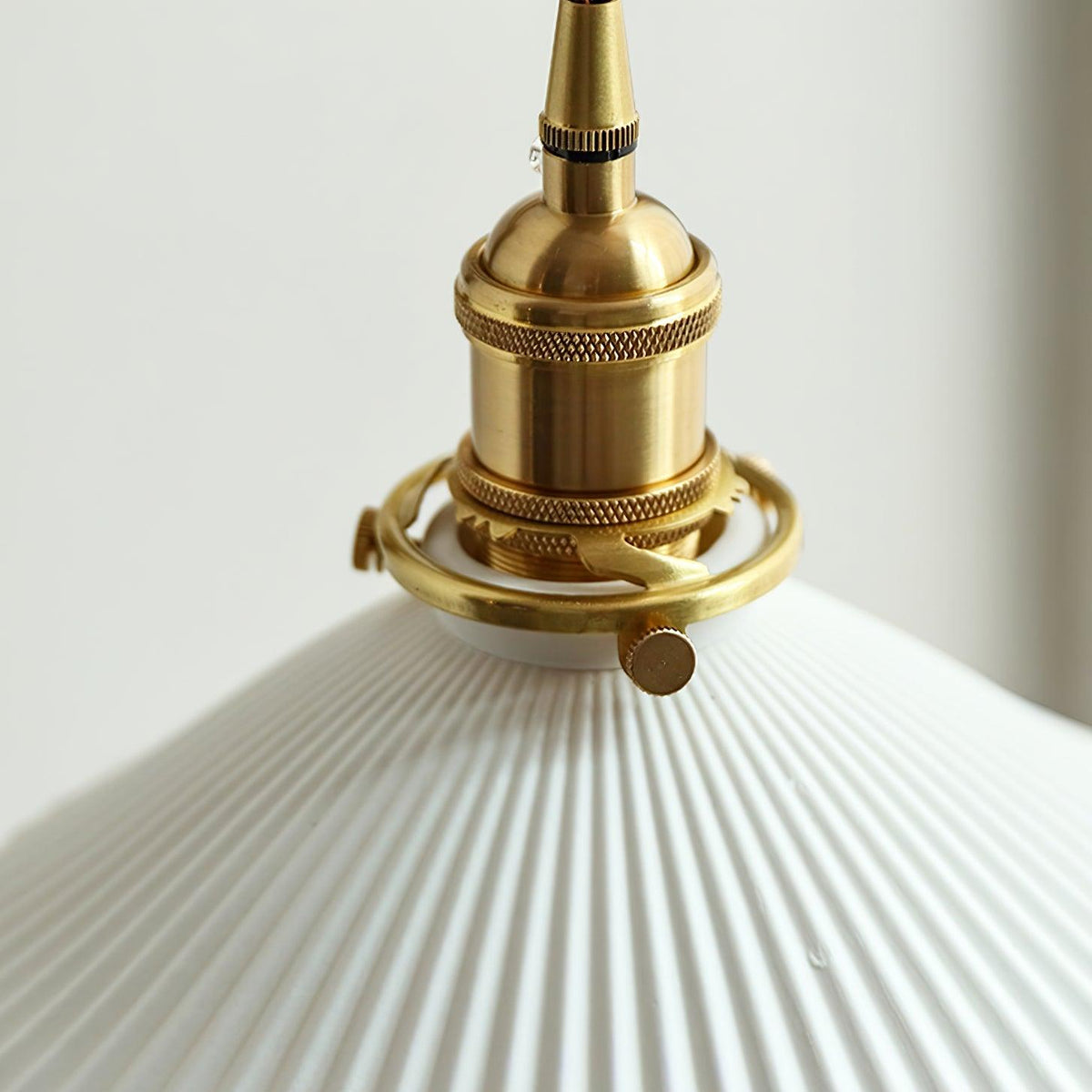 Evin Nordic Art Swing Arm Walnut Ceramic Wall Lamp