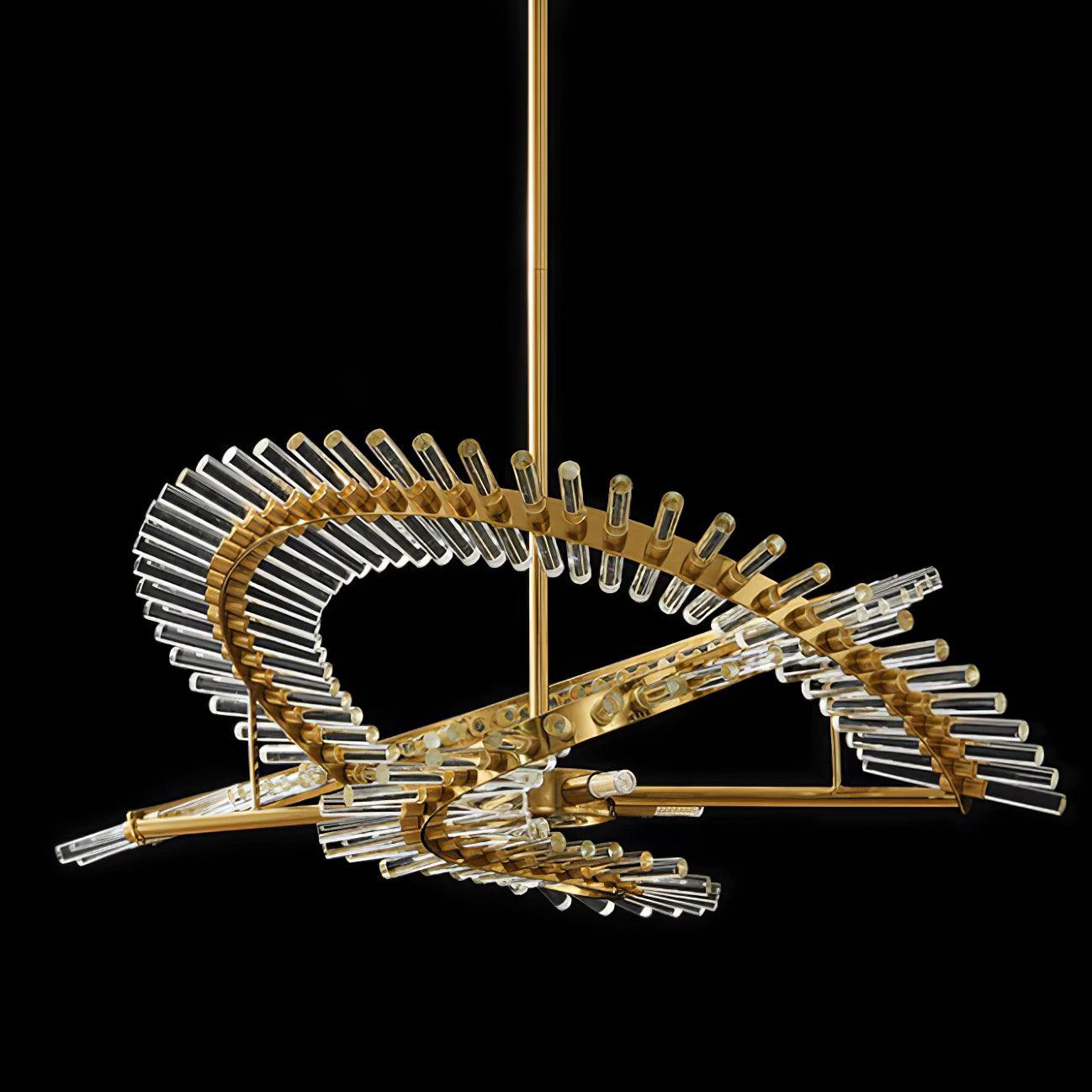 Velaine Glass Chandelier Light