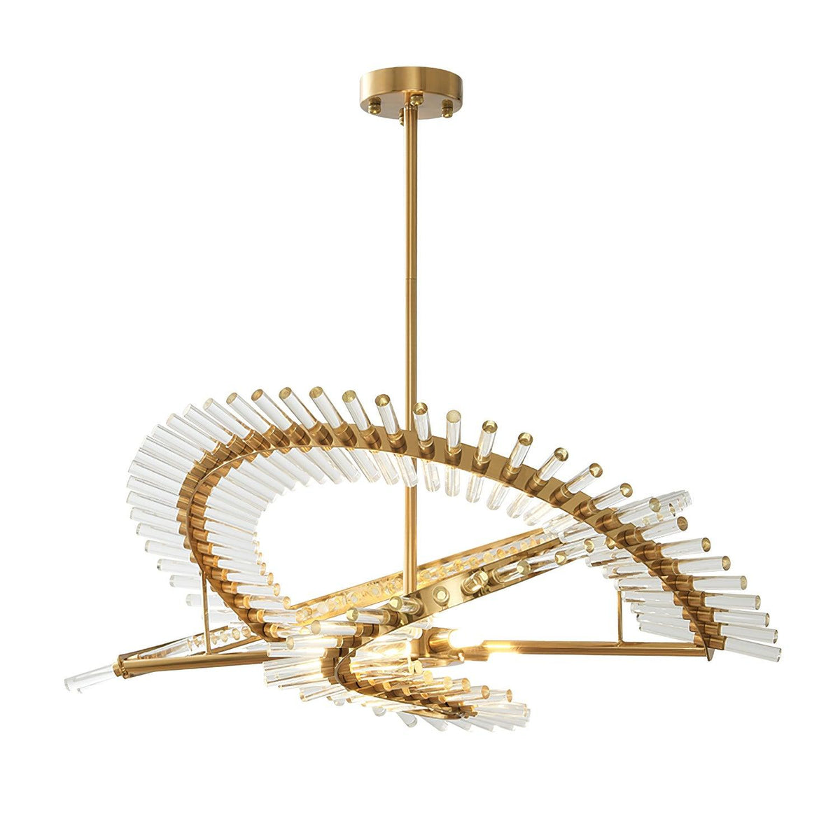 Velaine Glass Chandelier Light