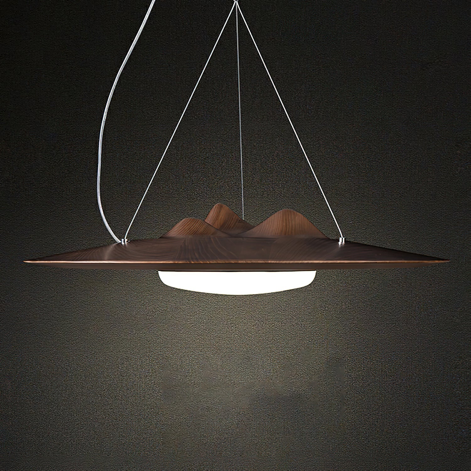 Vathea Premium Nordic Art Wood Pendant Lamp