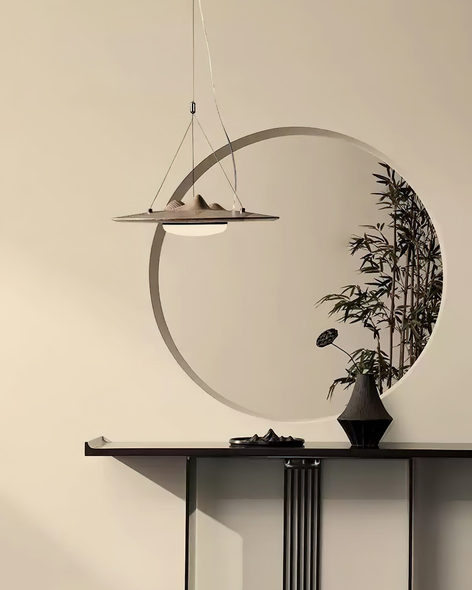 Vathea Premium Nordic Art Wood Pendant Lamp