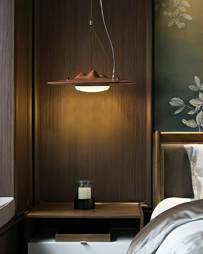 Vathea Premium Nordic Art Wood Pendant Lamp