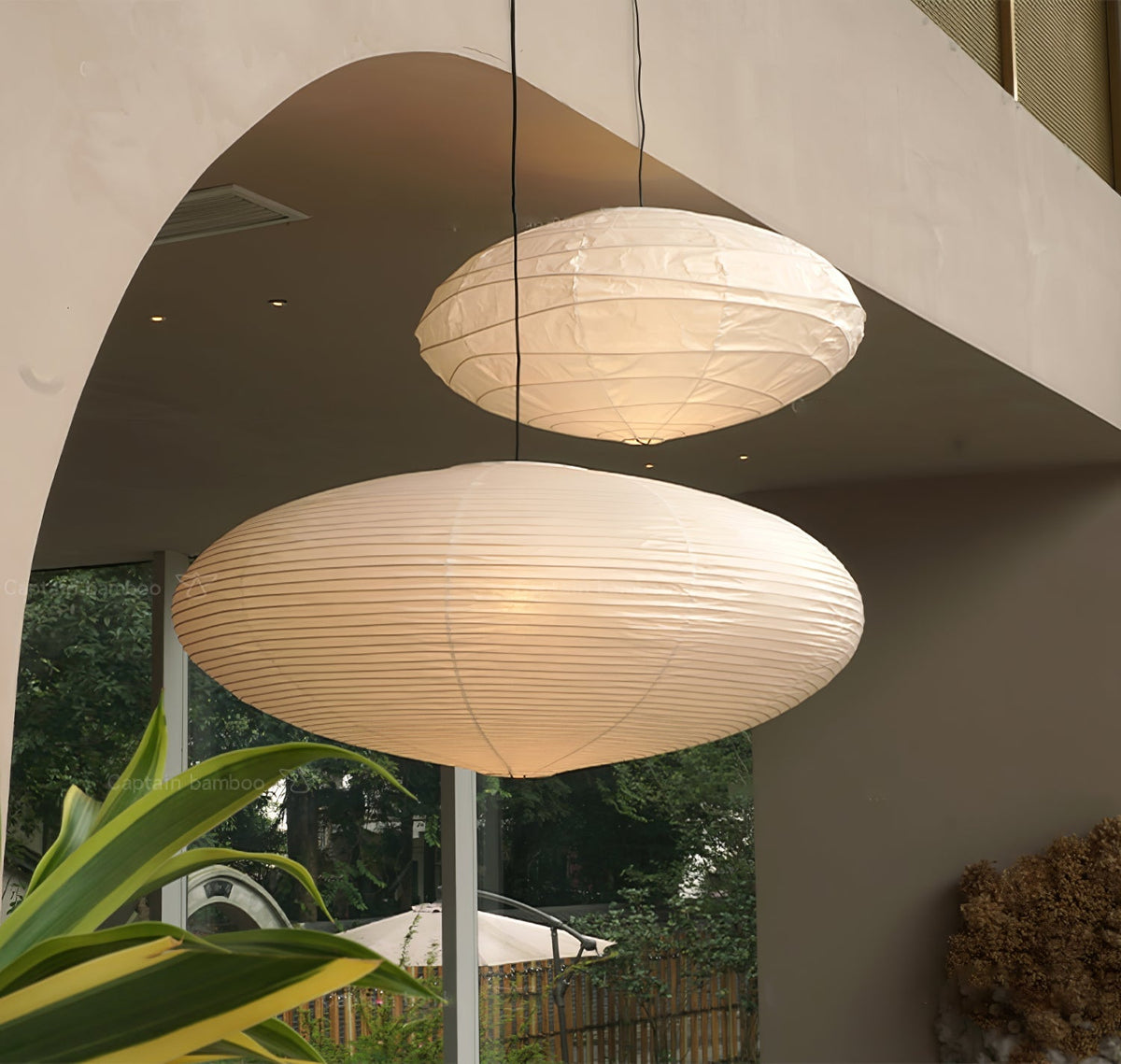 Nerastead Washi Paper 15A 21A 26A Pendant Light