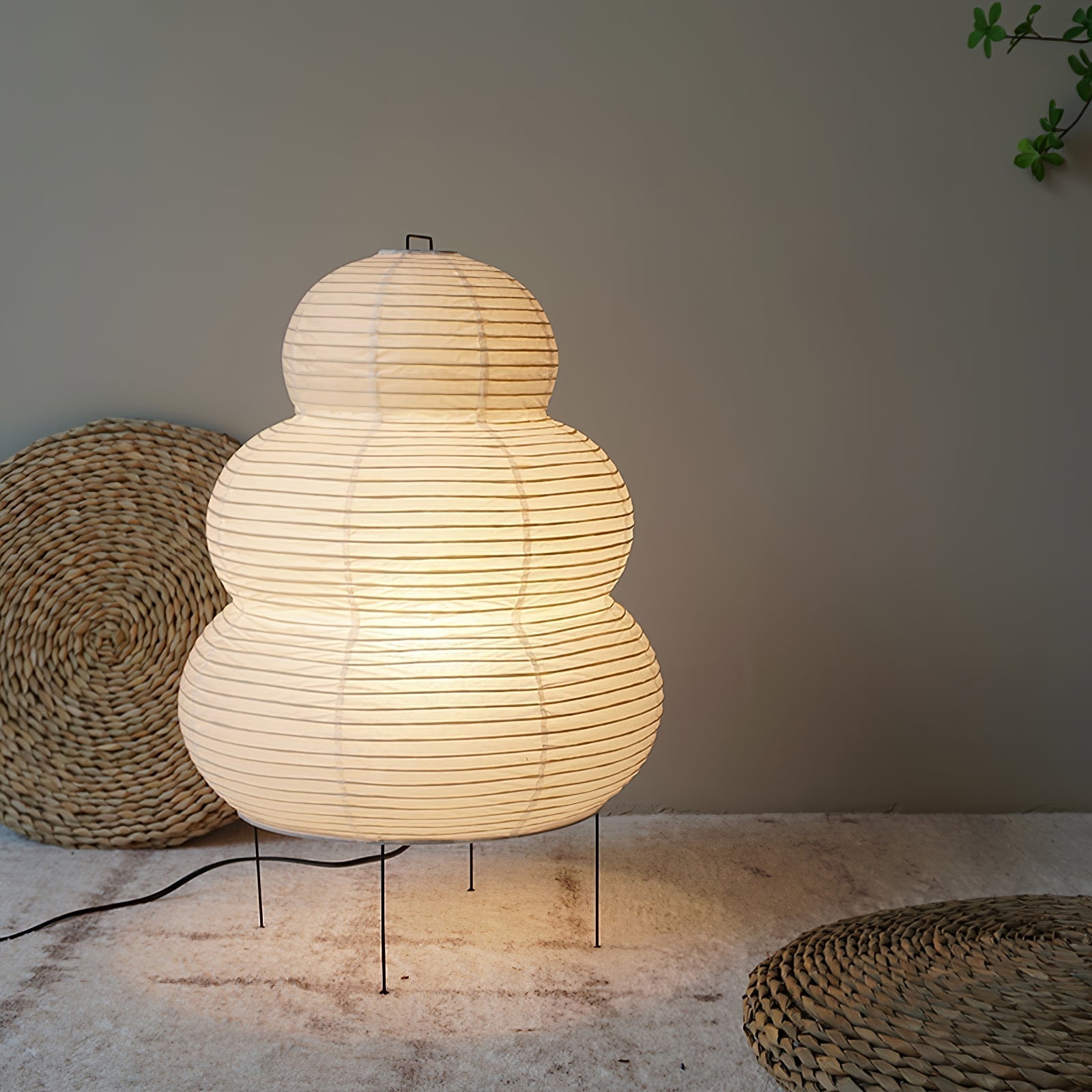 Tranquilux Paper Japanese-Inspired Table Lamp