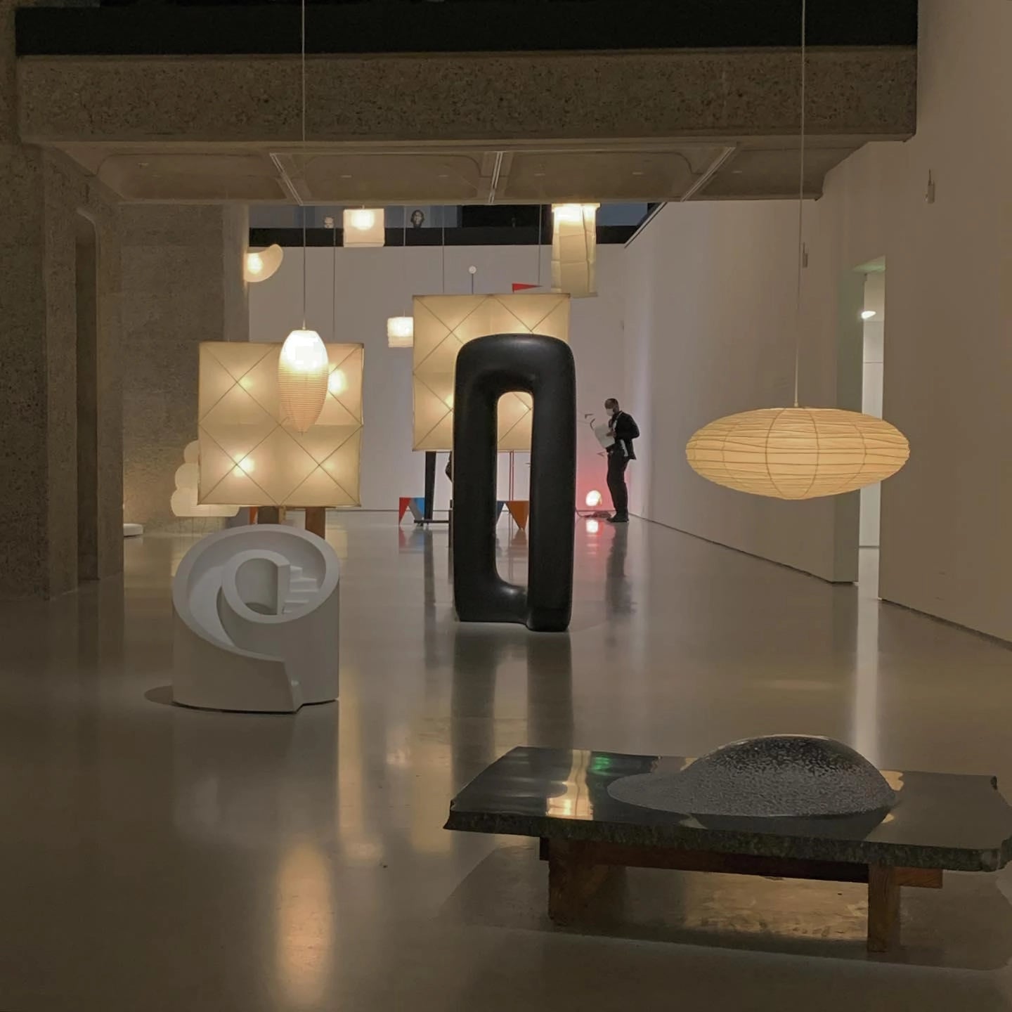 Anais Washi Paper Swag Pendant Light