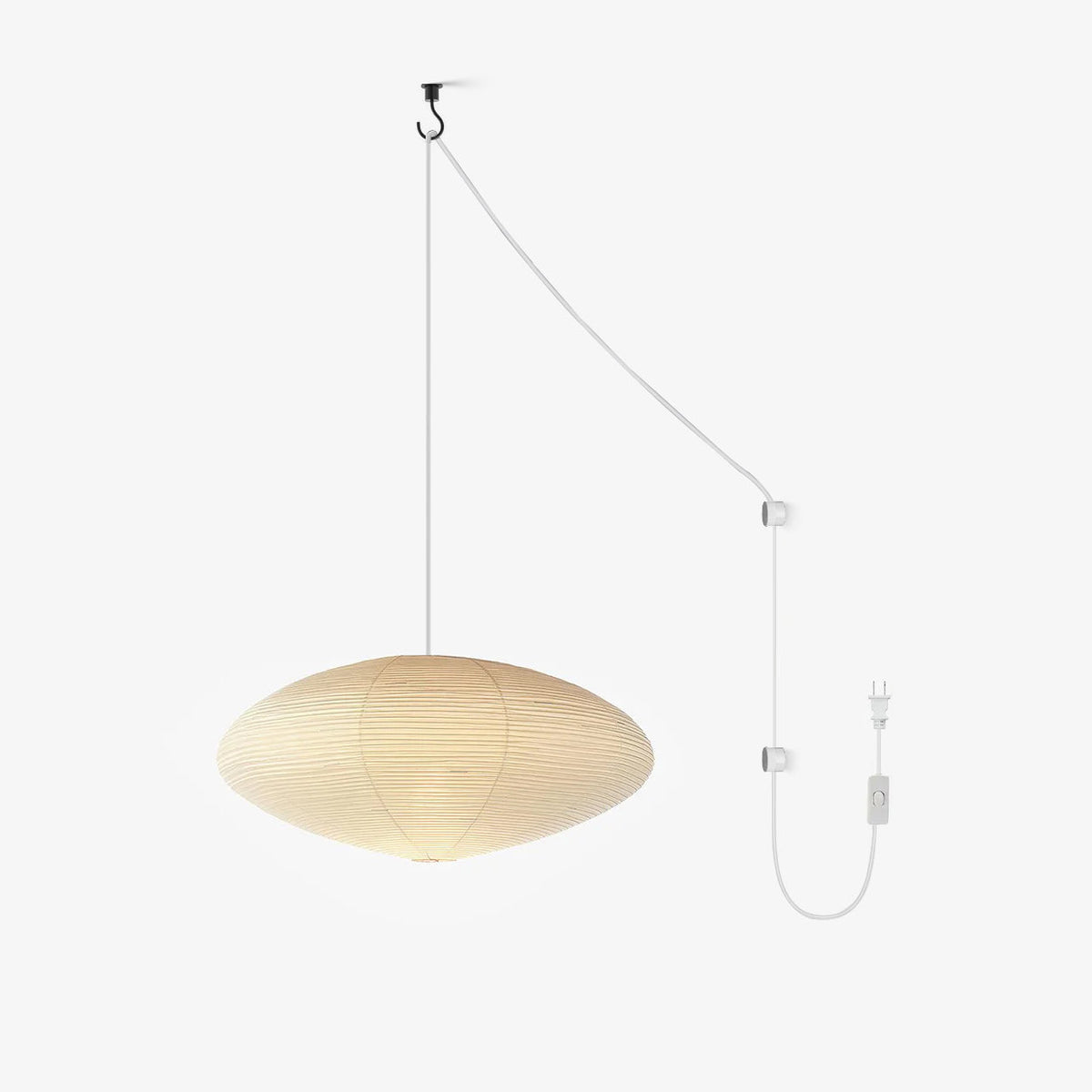 Anais Washi Paper Swag Pendant Light