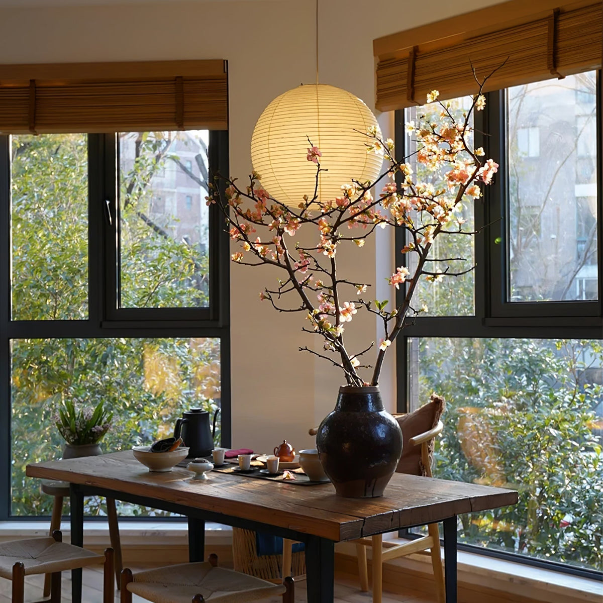 Lunerelle Pendant Lamp Paper for Living Room