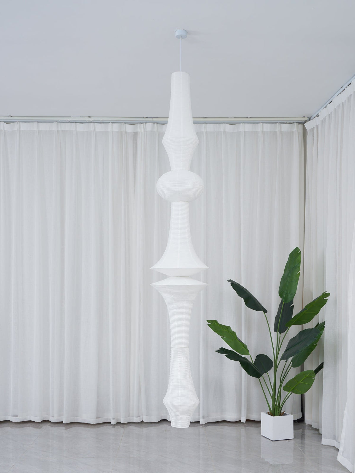Elmsridge Washi Paper E Pendant Light