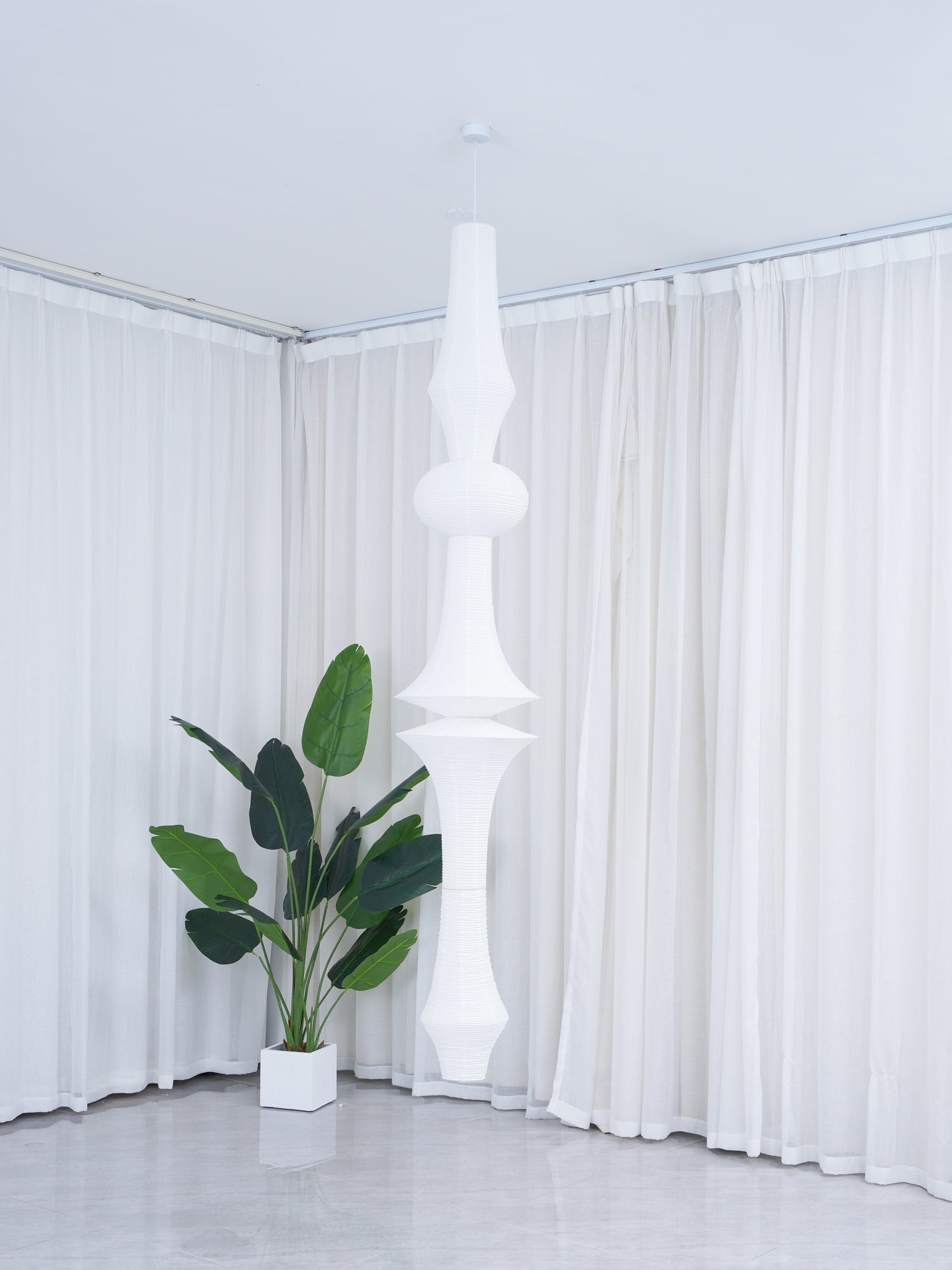 Elmsridge Washi Paper E Pendant Light