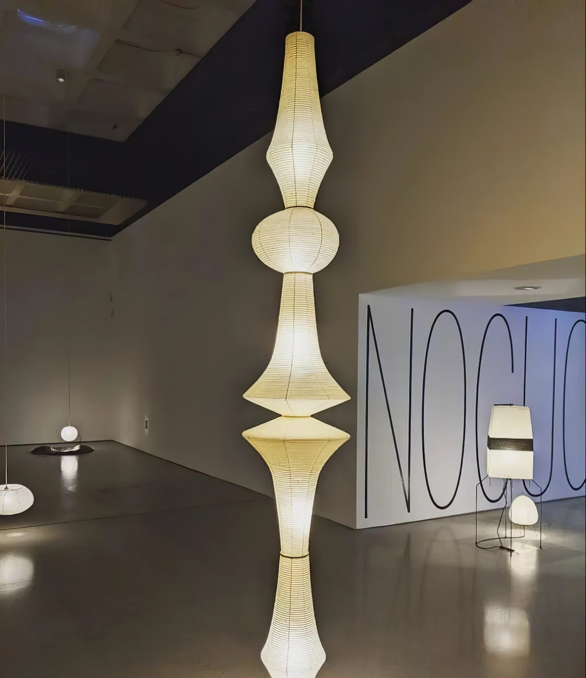 Elmsridge Washi Paper E Pendant Light