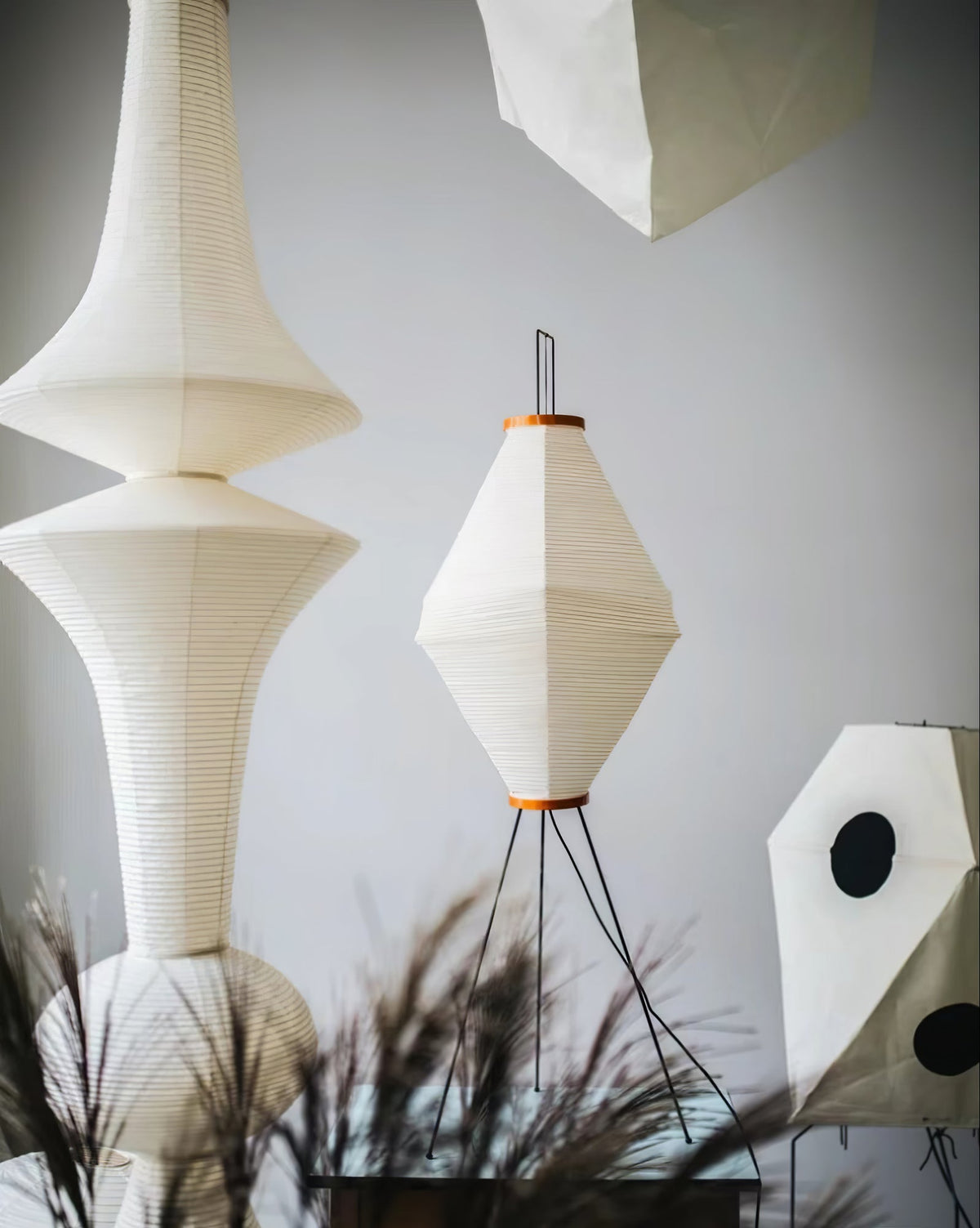 Elmsridge Washi Paper E Pendant Light