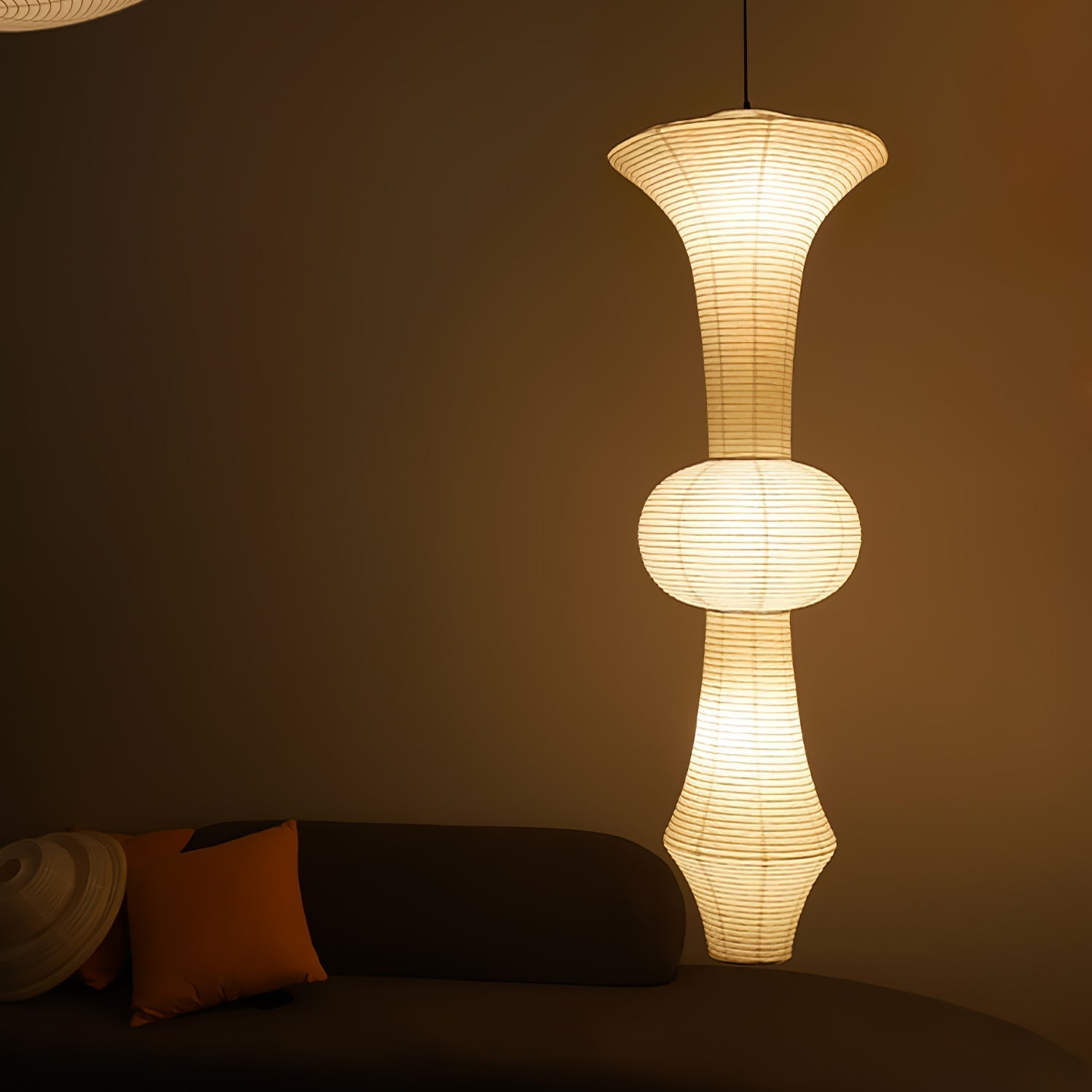 Elmsridge Washi Paper E Pendant Light