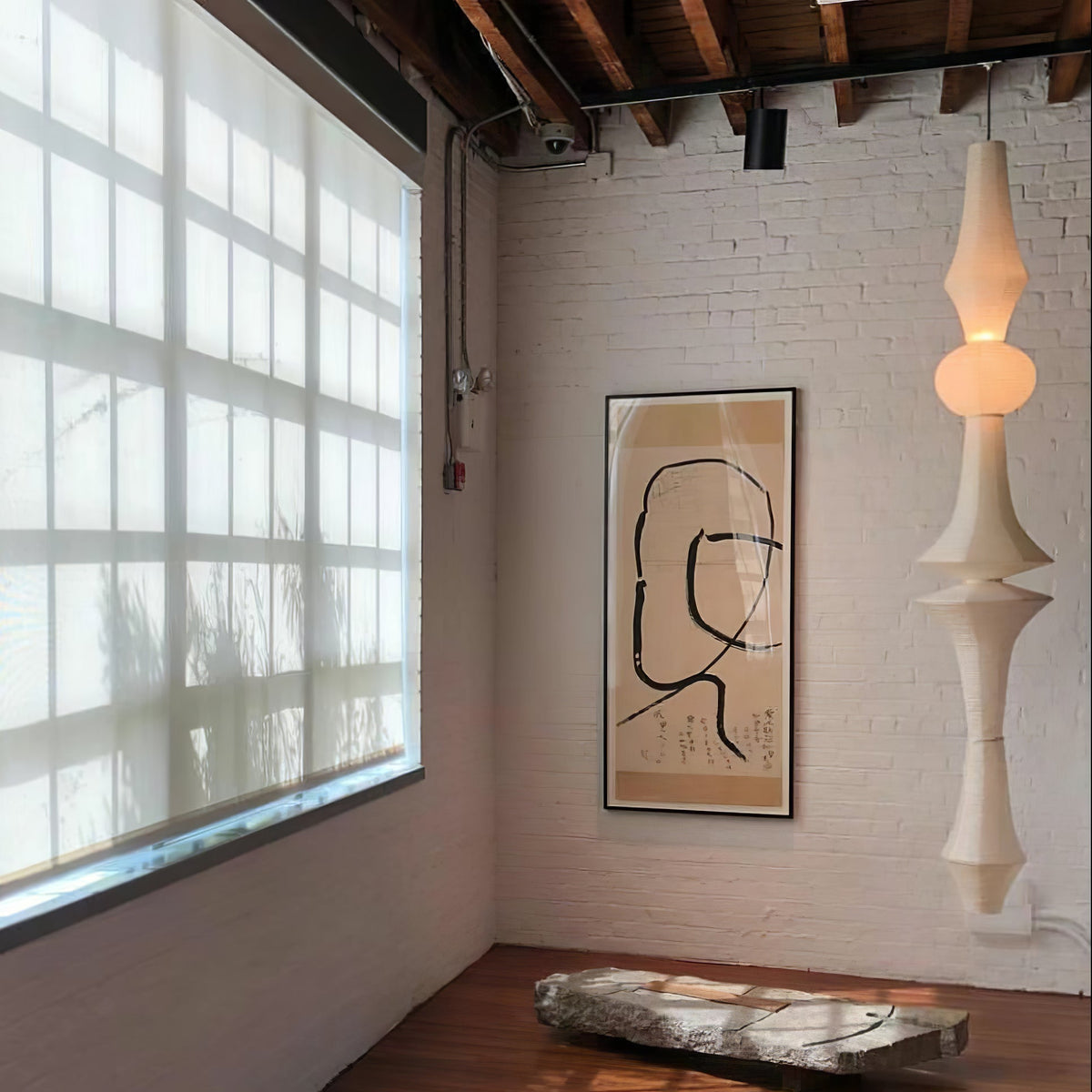 Elmsridge Washi Paper E Pendant Light