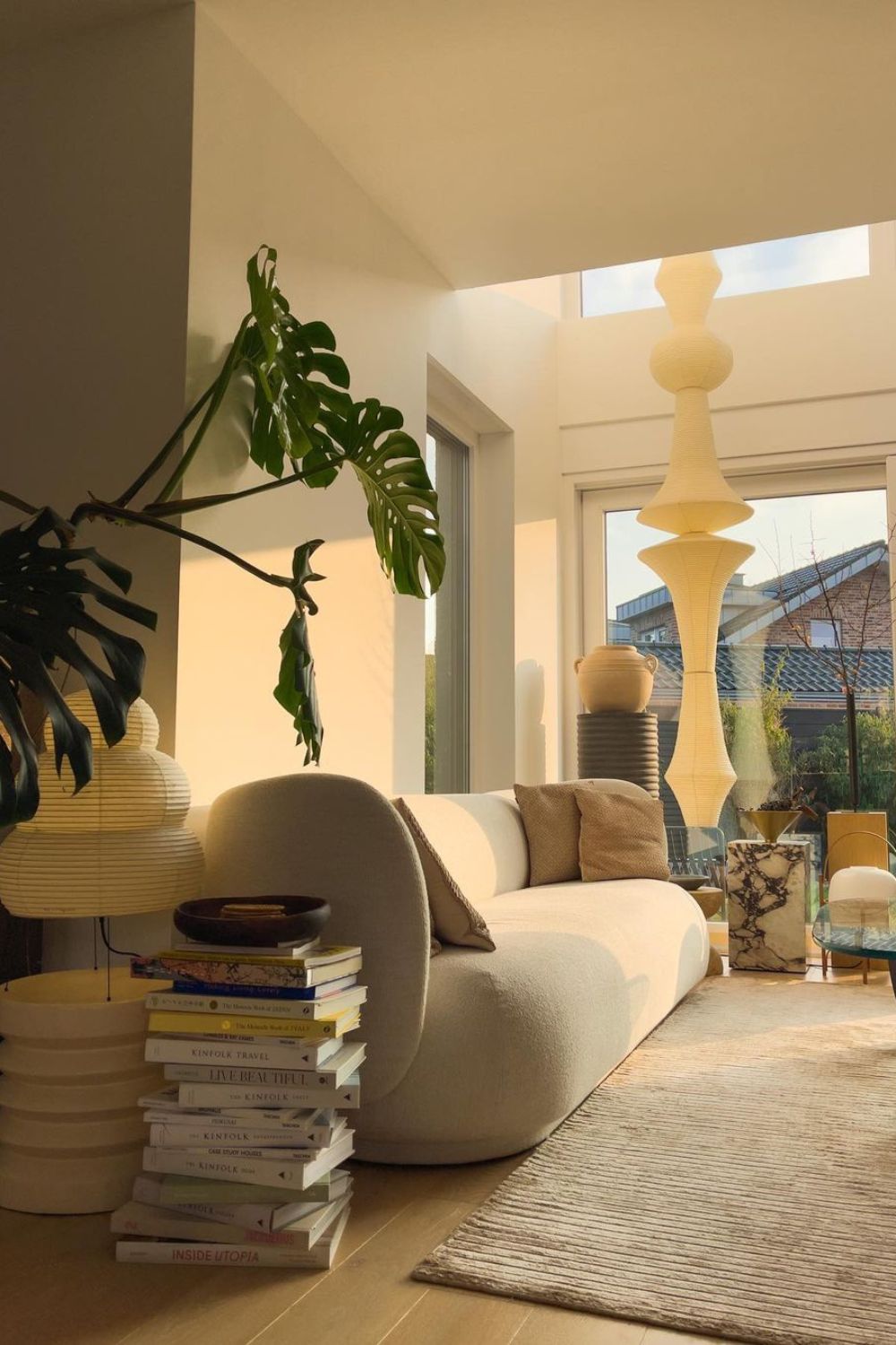 Lunalelia Paper Artistic Pendant Light