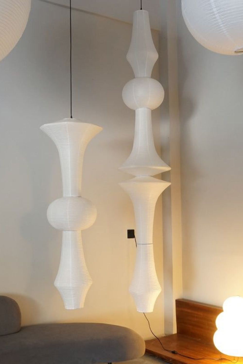 Lunalelia Paper Artistic Pendant Light