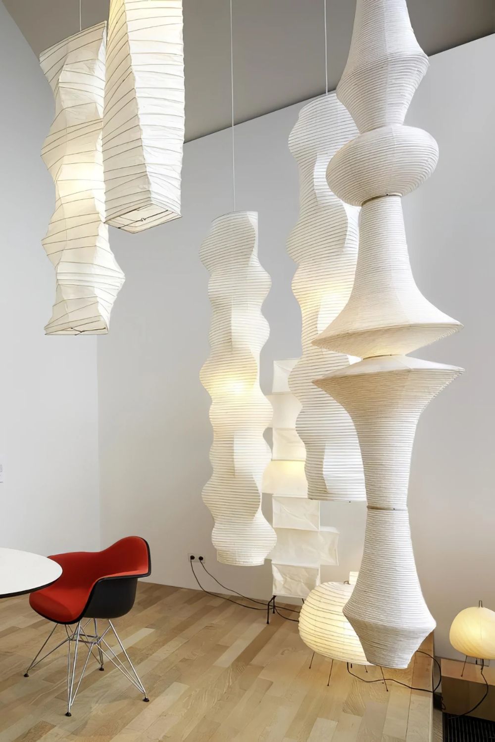 Lunalelia Paper Artistic Pendant Light